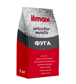 Композиция для заполнения швов, НВС "ilmax artcolor mastic" СТБ1503-2004/ (2кг) №01 белый