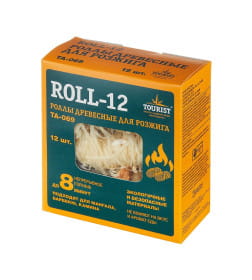 Роллы для розжига (12 шт.) TOURIST ROLL-12