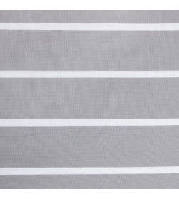 Простыня на резинке Этель 140х200х25 см "Gray stripes", 100% хлопок, поплин, 125 гр/м2