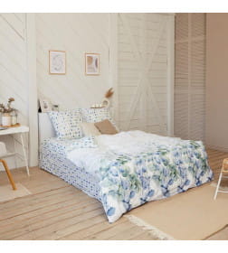 Постельное бельё «Этель» 1.5 сп Eucalyptus 143х215 см, 150х214 см, 70х70 см - 2 шт