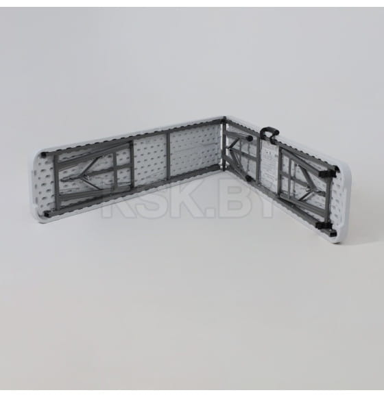 Скамья складная Bench AKS тип 2, белый (240х30х43) (116815) 