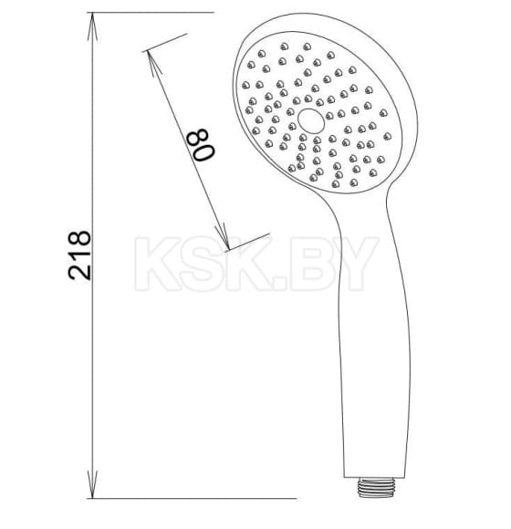 Лейка для душа VODA VSP04 (VSP04) 