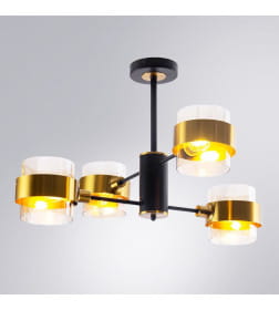 Люстра на штанге Arte Lamp CARLO A8205SP-4BK