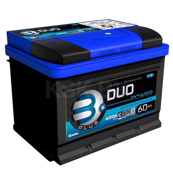 Аккумулятор DUO POWER PLUS 60 Ач о.п. R+