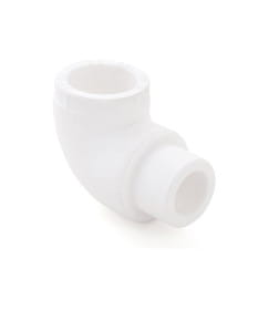 Колено ПП вн.-нар. 20х90 белое РосТурПласт 19769