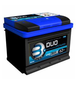 Аккумулятор DUO POWER PLUS 62 Ач о.п. R+