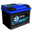 Аккумулятор DUO POWER PLUS 65 Ач о.п. R+