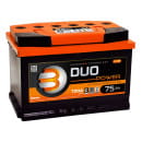 Аккумулятор DUO POWER 75 Ач о.п. R+