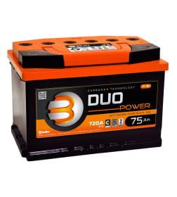 Аккумулятор DUO POWER 75 Ач о.п. R+