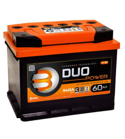 Аккумулятор DUO POWER 60 Ач о.п. R+