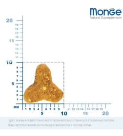 Сухой корм Monge Cat Daily Line Senior для пожилых кошек, с курицей 1,5кг