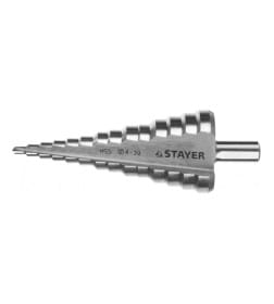 Сверло ступенчатое по металлу 4-39 мм (14 ступ.) STAYER Pro-Max