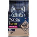 Сухой корм Monge Dog BWild LOW GRAIN для взрослых собак, низкозерновой, из мяса гуся 12кг (70011778) 
