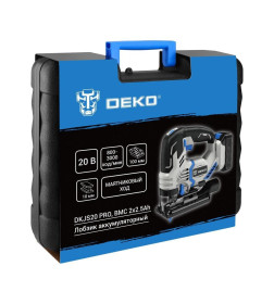 Пила лобзиковая аккумуляторная DEKO DKJS20 PRO