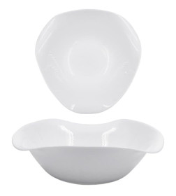 Салатник Lavenir HoReCa "Flounce" 770 мл, 200 мм, 8" LYYW-80 WHITE стеклокерамика