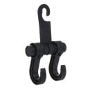 Вешалка-крючок на подголовник, два крючка, чёрный РОКОТ (732-194) 