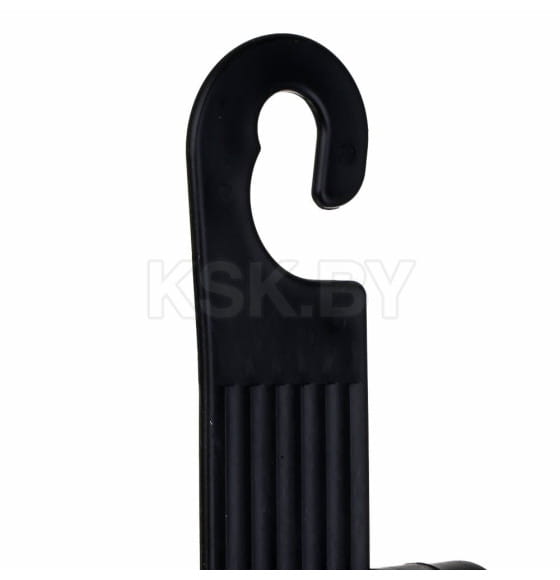 Вешалка-крючок на подголовник, два крючка, чёрный РОКОТ (732-194) 