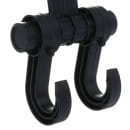 Вешалка-крючок на подголовник, два крючка, чёрный РОКОТ (732-194) 