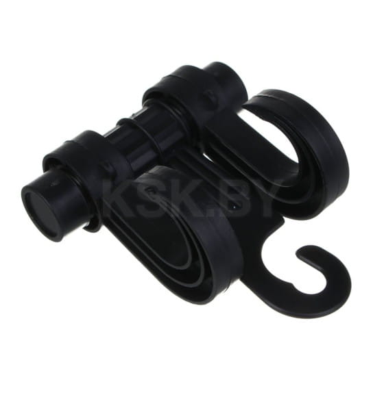 Вешалка-крючок на подголовник, два крючка, чёрный РОКОТ (732-194) 