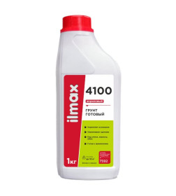  Грунтовка прозрачная, готовая "Ilmax 4100" 1кг.