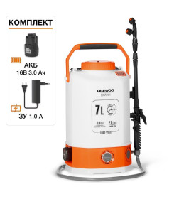 Опрыскиватель аккумуляторный DAEWOO DSA 7Li MIX
