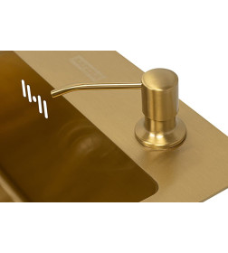 Комплект ARFEKA ECO AR мойка 450*500, коландер, дозатор GOLD