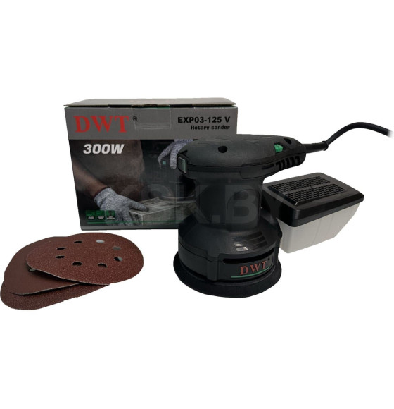 Шлифмашина эксцентриковая DWT EXP03-125 V (EXP03-125 V) 