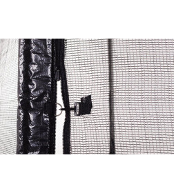 Батут Atlas Sport 312 см (10ft) BASIC (3 ноги) с внешней сеткой и лестницей GREEN