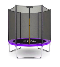 Батут Atlas Sport 183 см (6ft) с внешней сеткой без лестницы PURPLE