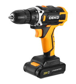 Дрель-шуруповерт аккумуляторная DEKO Banger 20V ONE + 083-1116