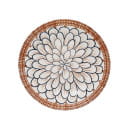 Тарелка десертная "Нимфея" 20 см, 8" тгк8-5017 гладкий край фарфор Lavenir (00104175) 