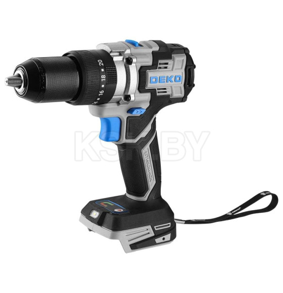 Дрель-шуруповерт ударная аккумуляторная DEKO DKCID20 PRO 063-4457 (063-4457) 