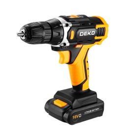 Дрель-шуруповерт аккумуляторная DEKO Sharker 16V 083-1108