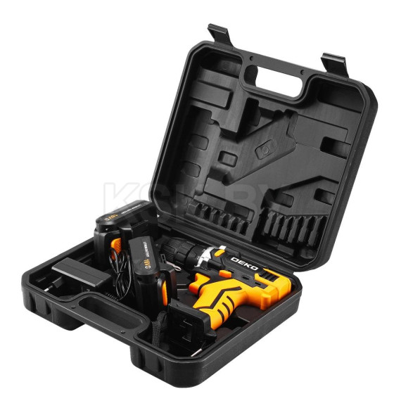Дрель-шуруповерт аккумуляторная DEKO Sharker 16V 083-1108 (083-1108) 