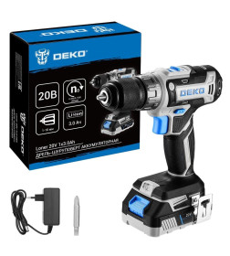 Дрель-шуруповерт аккумуляторная DEKO Loner 20V 085-1006