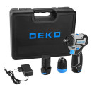 Дрель-шуруповерт аккумуляторная DEKO Loner 12V PRO 085-1122 (085-1122) 