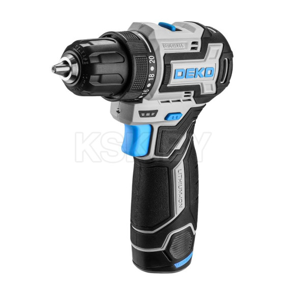 Дрель-шуруповерт аккумуляторная DEKO Loner 12V PRO 085-1011 (085-1011) 