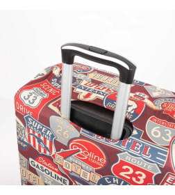 Чехол для чемодана Grott 210-LCS459-L-DCL (Light Color)