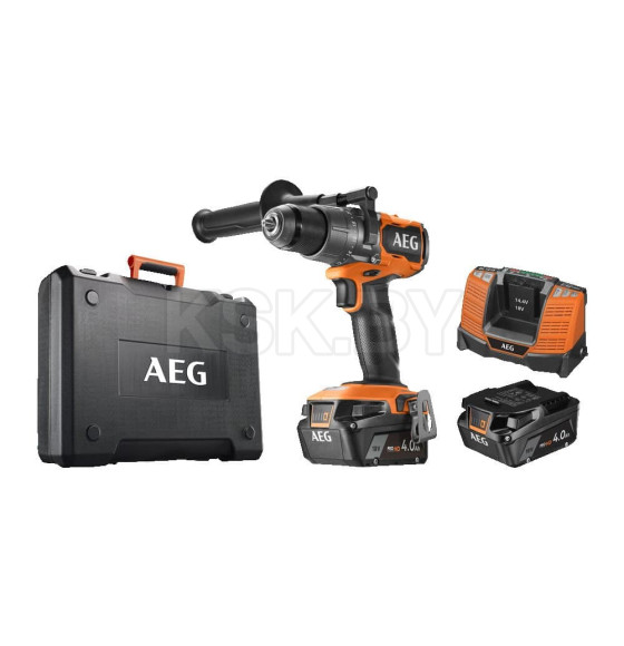 Дрель-шуруповерт ударная аккумуляторная AEG BSB18C3BL-402C (4935478938) 