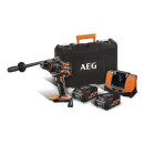 Дрель-шуруповерт аккумуляторная AEG BSB18BL LI-602C (4935464100) 