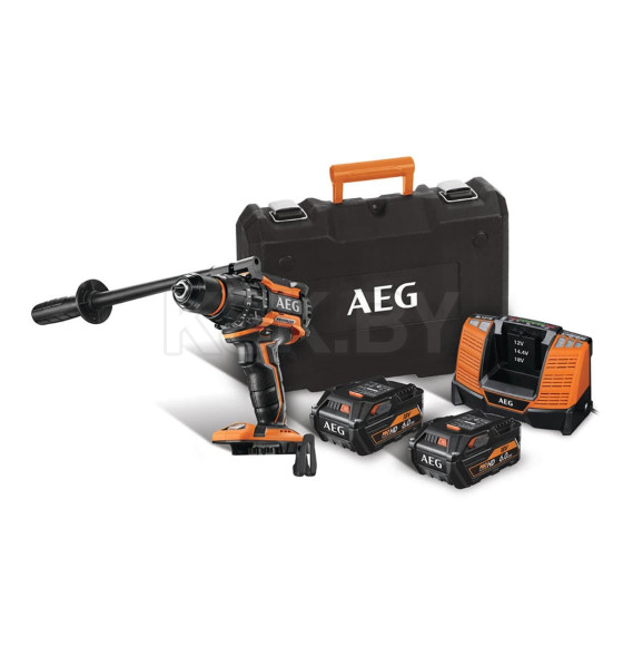 Дрель-шуруповерт аккумуляторная AEG BSB18BL LI-602C (4935464100) 