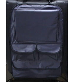 Органайзер-накидка на спинку сиденья 65х40,5 см (серый) MATEX ON THE BACK 27-829