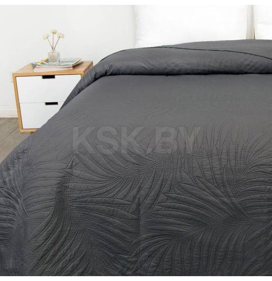 Покрывало MATEX DECORATIVE COVER. TROPIC. Размер: 200x220 Цвет: темно-серый (62-783) 