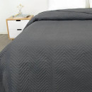 Покрывало MATEX DECORATIVE COVER. GEOMETRY. Размер: 200x220 Цвет: темно-серый (62-745) 