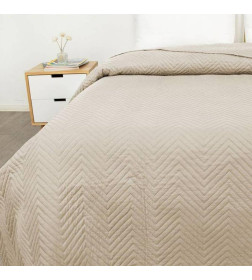 Покрывало MATEX DECORATIVE COVER. GEOMETRY. Размер: 200x220 Цвет: бежевый