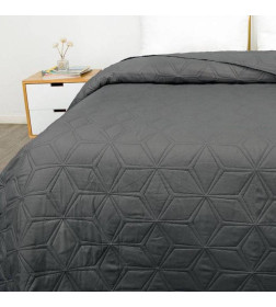 Покрывало MATEX DECORATIVE COVER. FLOWER. Размер: 200x220 Цвет: темно-серый