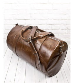 Сумка дорожная Carlo Gattini Premium Faenza / 4033-02 (темно-коричневый)