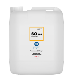 Масло синтетическое (ПАО) с пищевым допуском Н1 (ведро 5 л) EFELE SO-864 VG-46 92690