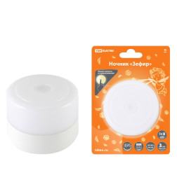 Ночник "Зефир" с диммером, 5LED, 1 Вт, 3хАА, подвес, TDM SQ0357-0122