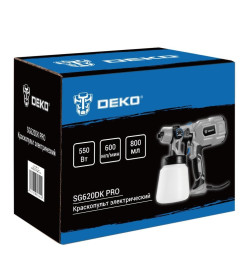 Краскопульт электрический DEKO SG620DK PRO